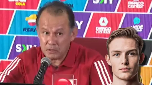 ¿Oliver Sonne será convocado a la selección peruana? Esto dijo Juan Reynoso