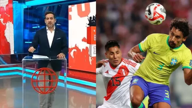 Perú vs. Brasil. | Video: América Televisión
