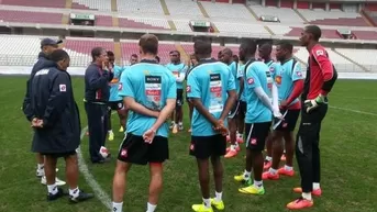 Panamá reconoció el estadio Nacional y quedó listo para enfrentar a Perú