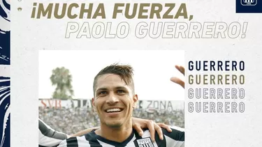 Paolo Guerrero fue operado con éxito tras la rotura de los ligamentos cruzados. | Foto: Alianza Lima