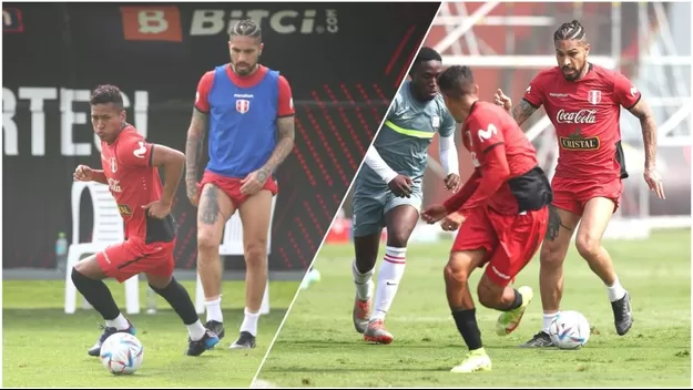Paolo Guerrero entrenó junto a los convocados al repechaje para Qatar 2022