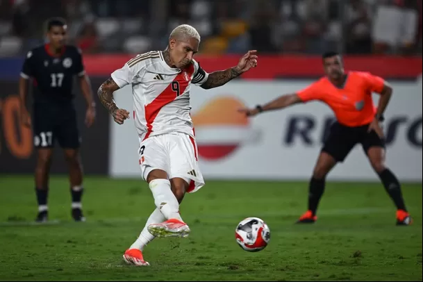 Paolo Guerrero anotó de penal a los 90+4&#39;. | Foto: AFP