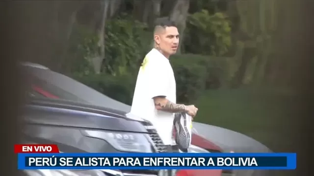 Paolo Guerrero llegó a la Videna para continuar con su rehabilitación