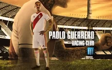 Paolo Guerrero recibió un mensaje de la selección peruana tras su fichaje por Racing Club - Noticias de pablo-lavallen