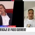 Paolo Guerrero y un sentido mensaje de agradecimiento a Ricardo Gareca