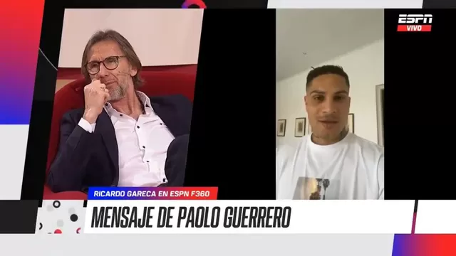 Paolo Guerrero y un sentido mensaje de agradecimiento a Ricardo Gareca
