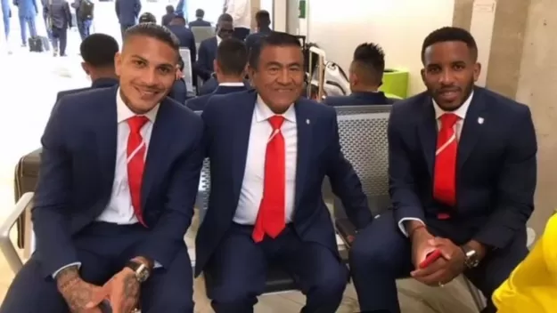 Paolo Guerrero y su emotiva despedida a kinesiólogo de la selección peruana