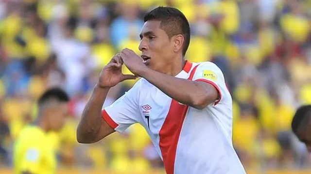 Paolo Hurtado anotó uno de los goles más importantes se la selección peruana / X