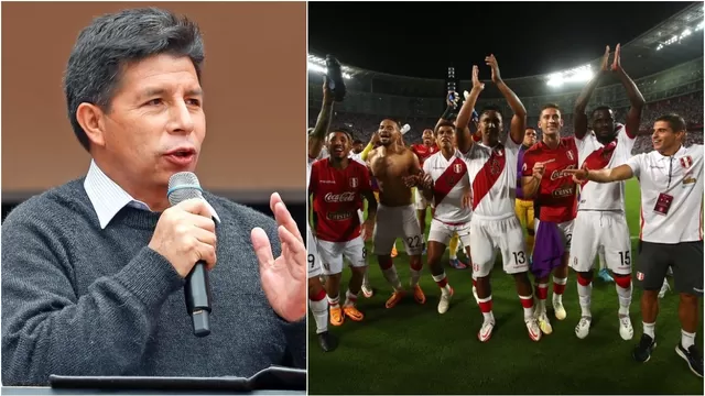 Pedro Castillo celebró triunfo peruano: "Gracias profesor, equipo técnico y muchachos"