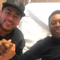 Pelé sobre Neymar: &quot;Siempre quedo feliz cuando lo veo jugar fútbol&quot; 