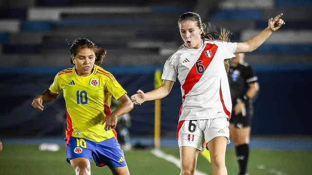La selección peruana sub-20 femenina no pudo con Colombia en el inicio del hexagonal final del Sudamericano. | Foto: La Bicolor.