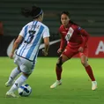 Perú cayó goleado 4-0 ante Argentina en su debut en la Copa América Femenina