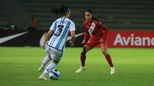 Perú cayó goleado 4-0 ante Argentina en su debut en la Copa América Femenina