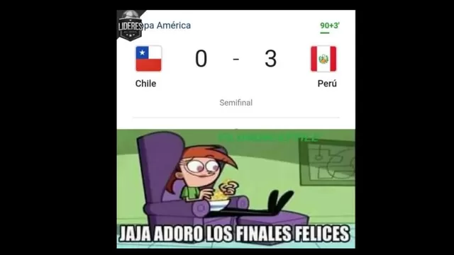 Perú eliminó a Chile, avanzó a la final de la Copa América y generó estos memes-foto-5