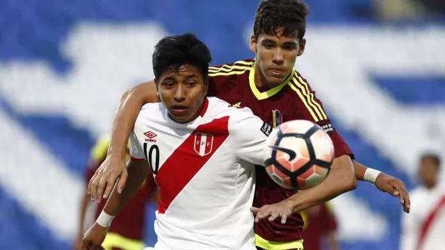 Perú empató 0-0 con Venezuela en Mendoza por el Sudamericano Sub-15