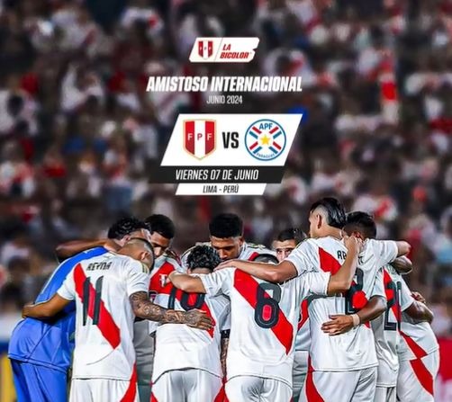 Perú vs. Paraguay. | Fuente: FPF