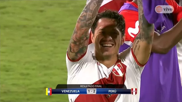 Perú ganó 2-1 en Venezuela: Así celebró la Blanquirroja en Caracas