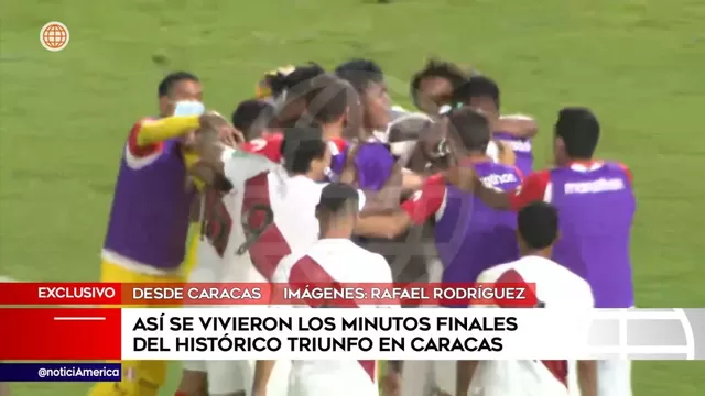 EXCLUSIVO: Así celebró Perú tras vencer a Venezuela por Eliminatorias