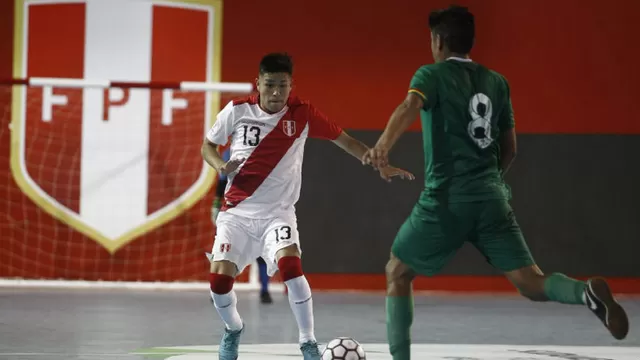 Perú goleó 7-1 a Bolivia en Sudamericano Sub 20 de Futsal y lucha por clasificar
