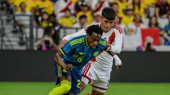 Perú no pudo contra Colombia y cayó 0-2 en su último amistoso por tierras norteamericanas / Fuente: X Selección Colombia