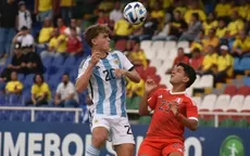 Perú perdió 1-0 ante Argentina y se despidió sin puntos del Sudamericano Sub-20 - Noticias de 