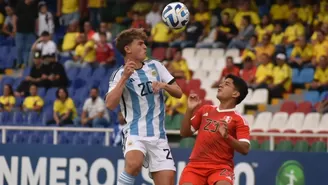Perú perdió 1-0 ante Argentina y se despidió sin puntos del Sudamericano Sub-20