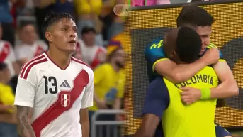 Perú pierde ante Colombia: Samuel Velásquez anotó golazo para el 1-0 de los 'cafeteros'