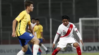 Perú sub 15 cayó 5-0 ante Brasil y de igual forma clasificó a semifinales