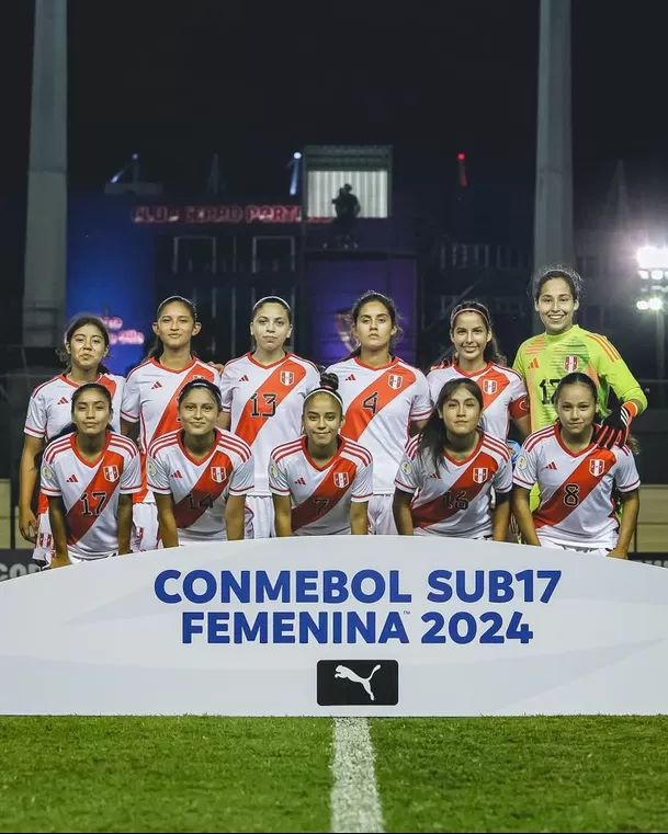 Perú sumó su primera victoria en el Sudamericano Femenino Sub-17. | Fuente: @SeleccionPeru