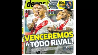 Perú venció 2-0 a Croacia y generó estas portadas en los diarios limeños