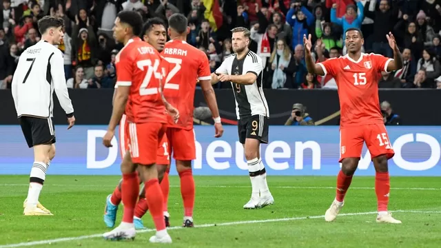 Selección peruana perdió 2-0 ante Alemania con doblete de Niclas Füllkrug