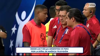 Perú vs Argentina: Andy Polo se lesionó en el calentamiento