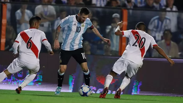 Perú y Argentina se enfrentarán en el Estadio Nacional | Foto: AFP.