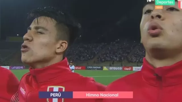 La selección peruana sub 17 busca un cupo para el Mundial en Brasil 2019 | Foto: Captura Movistar Deportes.