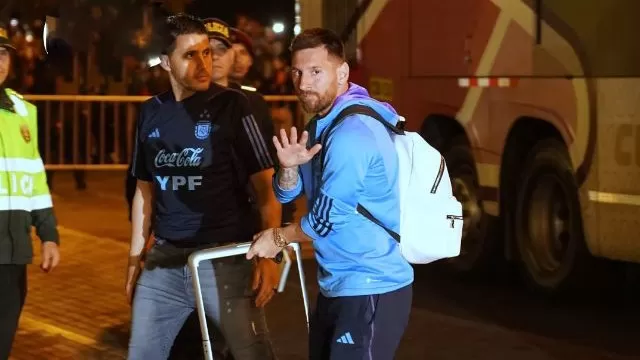 Perú vs. Argentina: Leo Messi y los campeones del mundo llegaron a Lima