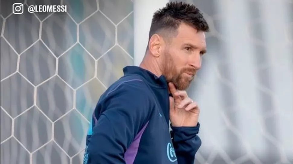 Lionel Messi, capitán de la selección argentina. | Foto: Leo Messi