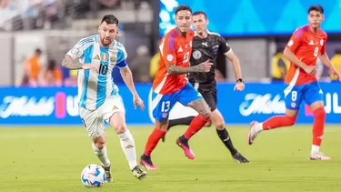 Messi terminó con problemas físicos y sería duda ante Perú / Foto: Selección Argentina 