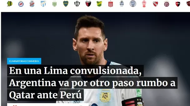 Perú y Argentina se enfrentan este miércoles en Lima, por la fecha 4 de las Eliminatorias.