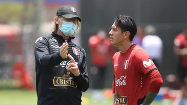 Gianluca Lapadula podría ser titular ante Argentina | Foto: EFE.