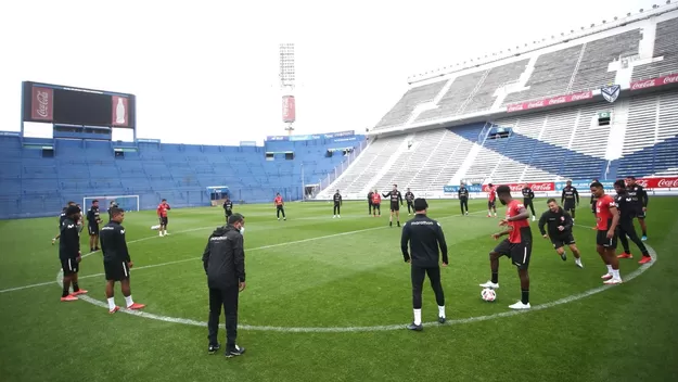 Perú vs. Argentina: El último once que ensayó Gareca a un día del partido