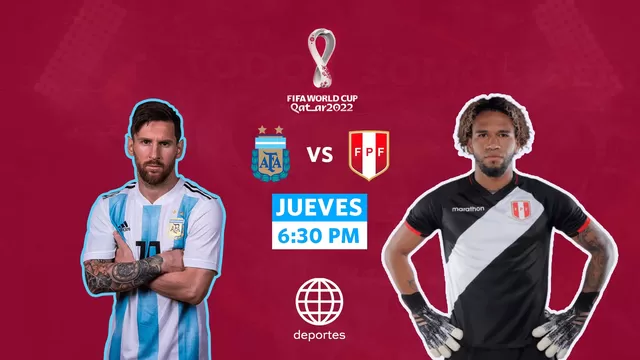 Perú visita hoy a Argentina por la Fecha 12 de las Eliminatorias a Qatar 2022