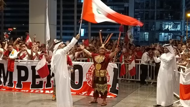 Perú vs. Australia: Espectacular banderazo en Doha en la previa del repechaje