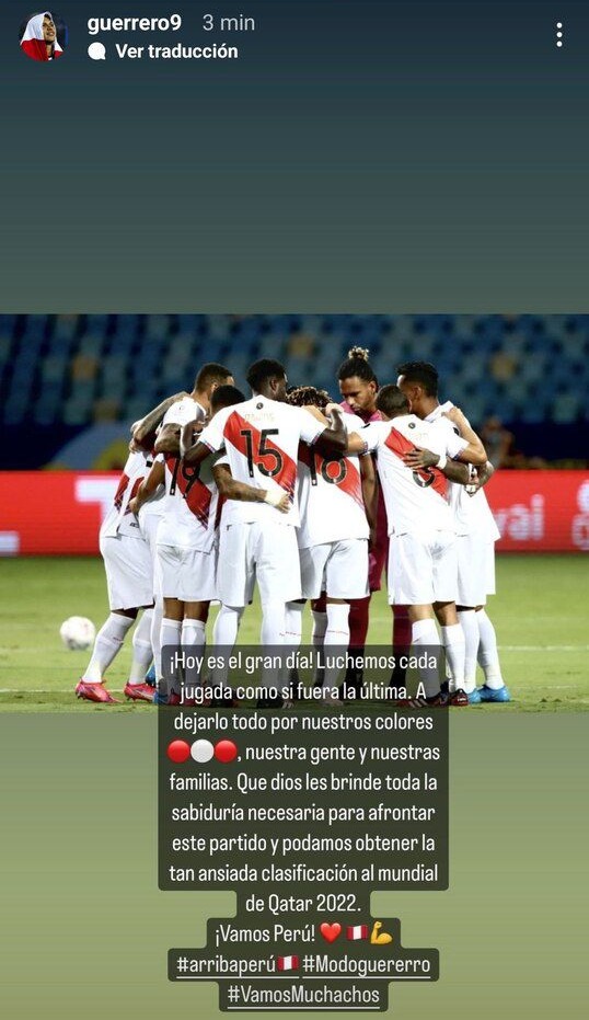 Perú Vs Australia Paolo Guerrero Le Envió Un Mensaje De Aliento A La