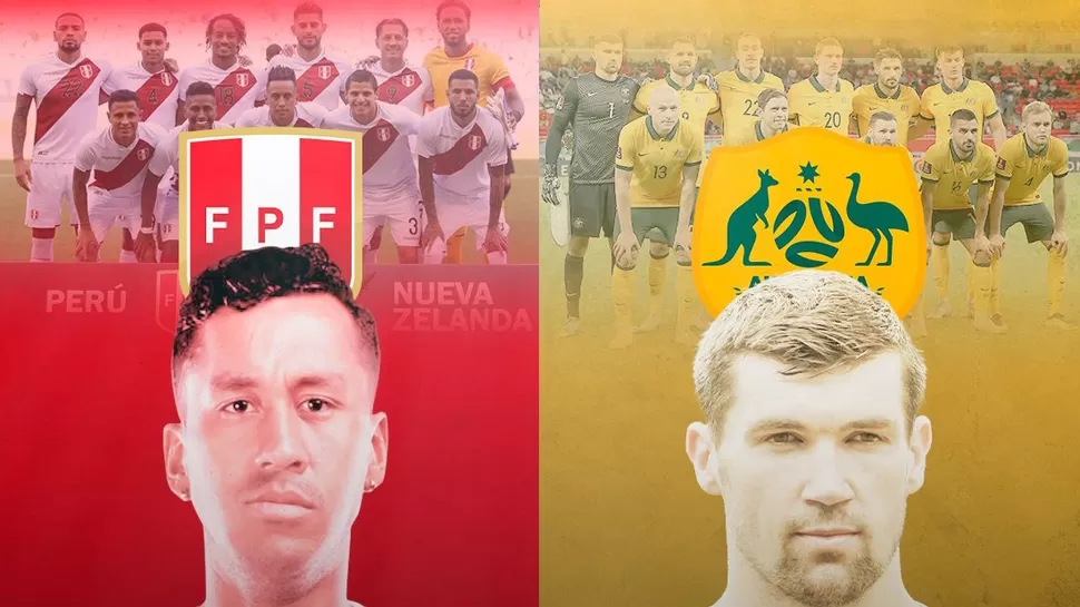 Perú y Australia jugarán el repechaje el 13 de junio desde la 1:00 p.m. | Foto: Movistar Deportes