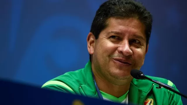 DT de Bolivia advierte que Perú no es el &quot;asfixiante&quot; Brasil | Foto: AFP.