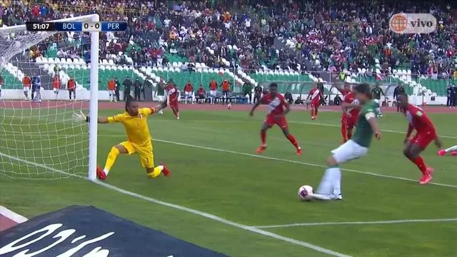 Perú vs. Bolivia: Pedro Gallese evitó gol de la Verde con espectacular doble atajada