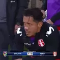 Perú vs. Bolivia: El rostro desencajado de Gianluca Lapadula tras la caída en La Paz