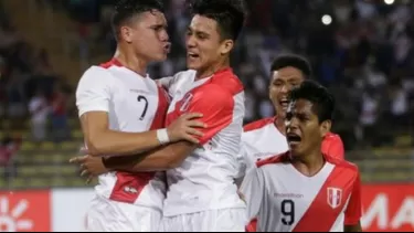Perú venció 3-1 a Bolivia en partido por el Sudamericano Sub 17 | Foto: Captura Movistar Deportes. Perú venció 3-1 a Bolivia en partido por el Sudamericano Sub 17 | Foto: Captura Movistar Deportes.