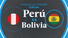 Perú vs Bolivia EN VIVO: Domingo por América TV y América tvGO