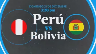 América TV y tvGO transmitirán el amistoso Perú vs. Bolivia, este domingo 21 de diciembre. | AD